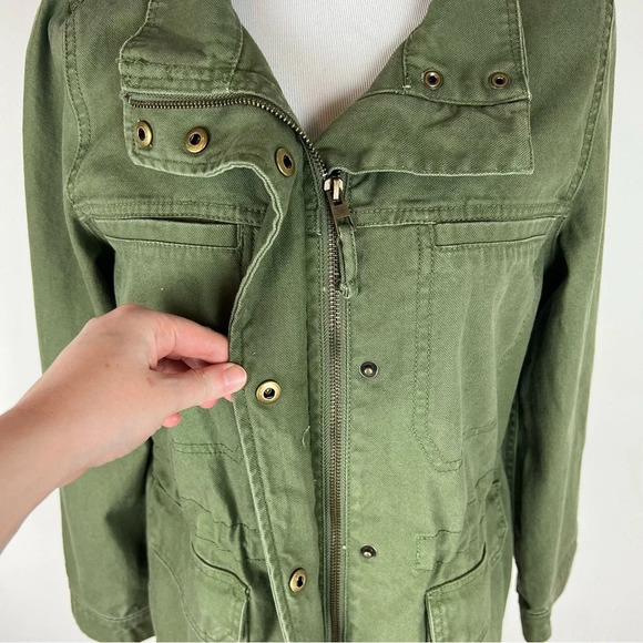 Madewell Dispach Military Green Utility Cargo Jacket Size S - Picture 5 of 9
